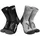 Alpen Bears Wandersocken 2 Paar Grau/Schwarz 43-48