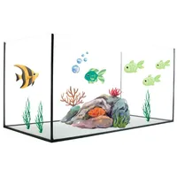 GarPet Aquarium Becken 54,0 l Zubehör schwarz