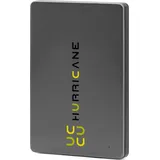 Hurricane MD25C3 space gray Hurricane 320GB 2.5 Zoll Externe tragbare Festplatte USB Type C External HDD Mobile Speicherplatte für Fotos smart TV PC Laptop ...