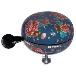 Basil Fahrradklingel Ding-Dong Glocke Bloom, Ø 80mm blau