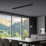 Bankamp Impulse Pendelleuchte, LED 3-flammig, 2107/3-39,