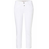 TIMEZONE 7/8 Damen Jeans SLIM NALITZ 7/8 Slim Fit Weiß 0100 Normaler Bund Knopfleiste W 27