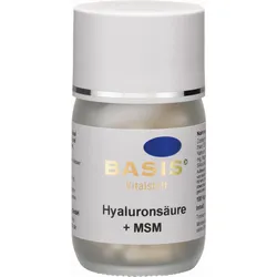 Basis Hyaluronsäure+MSM, 100 Kapseln