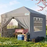 Quictent Faltpavillon 3x3m wasserdicht