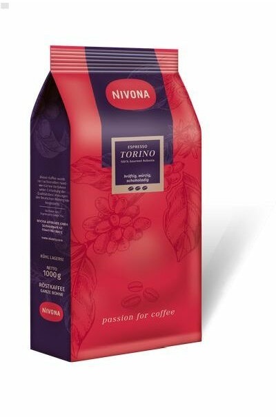 Nivona Kaffeebohnen NIT 1000 Espresso Torino 1kg (MHD)