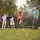 Relaxdays Krocket Spiel Croquet Set 8 Spieler