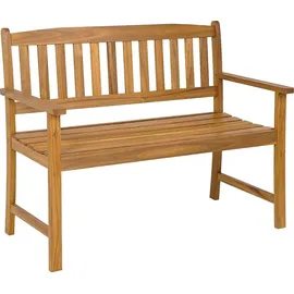 Costway Gartenbank 109 x 56 x 86 cm Beige