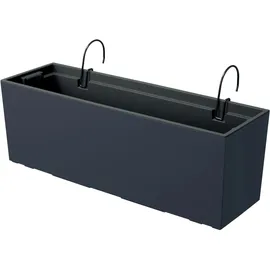 Prosperplast Blumenkasten URBI CASE W Anthrazit 58 cm