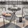 Outsunny Polyrattan Gartenmöbel Set, Outdoor Lounge Balkonmöbel für 2 Personen - Grau