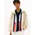 Tommy Hilfiger Windbreaker TOMMY JEANS "CHICAGO FLAG", Herren, Gr. XL, weiß clay, Web, Obermaterial: 100% Polyester, unifarben, regular fit normal, Rundhals, eingesetzt elastischer Bund, Jacken Windbreaker, Regular fit mit Kapuze