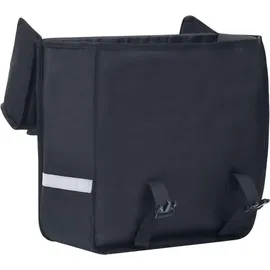 vidaXL Fahrradtasche Gepäckträger 21 l schwarz