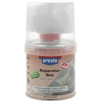 PRESTO Reparaturbox 250g PES-Harz honigfarben