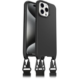 Otterbox React Necklace - MagSafe Smartphone Hülle iPhone 15 Pro Max, Smartphone Hülle Schwarz,