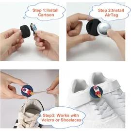 TECH-PROTECT AirTag Silikonhüllen 4er-Pack mehrfarbig