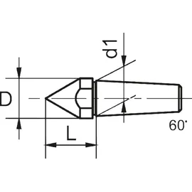 Conzella Spitzkörner für Drehbankspitzen 14mm