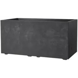 Deroma Pflanzkasten Millennium 79 x 39 x 39 cm Anthrazit