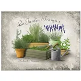Nostalgic-Art Nostalgic Art 14184 Home und Country Jardin Francais, Magnet, 8 x 6 cm