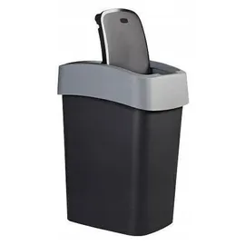 Curver Flip Bin 50 l schwarz/grau