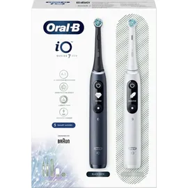 Oral B iO Series 7 white alabaster + 2.Handstück black onyx