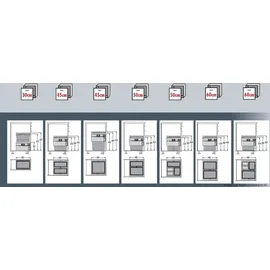 HAILO Einbaumülleimer 50 l Grau