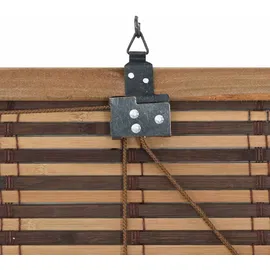 vidaXL Fensterjalousien und -schattierungen Braun 60 x 160 cm Bambus