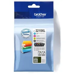 originale Druckerpatronen Schwarz, Cyan, Magenta, Gelb LC-3219XLVALDR 