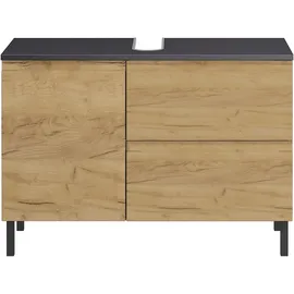 Germania Waschbeckenunterschrank 80 x 56 cm Holzfarben