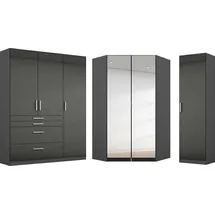 Rauch Eckschrank HOMBURG 253 x 197 x 163 cm Grau