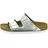 schmal metallic silver 38