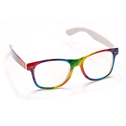 Brille "Regenbogen", bunt