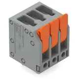 WAGO GmbH - Co. KG Leiterplattenklemme Hebel 2604-3105 Leiterplattenklemme,Hebel,4 mm2,grau 26043105 70 Stück