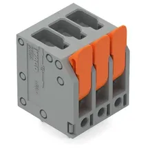 WAGO GmbH - Co. KG Leiterplattenklemme Hebel 2604-3105 Leiterplattenklemme,Hebel,4 mm2,grau 26043105 70 Stück