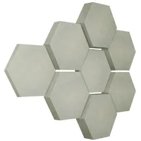 Platino24 Akustikpaneel Edition LOFT grau 8 St. Ø 300