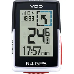 VDO R4 GPS Top Mount Set Fahrradcomputer EINHEITSGRÖSSE