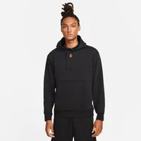 Nike Court Tennis-Hoodie aus Fleece Herren Black XXL