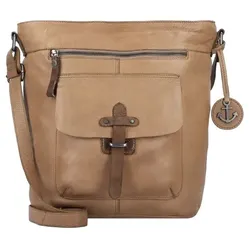 Harbour 2nd Urban Poets Skyler Schultertasche Leder 37 cm  braun