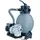 INFINITE SPA Poolfilter Set 300 schwarz 2,5 m3/h