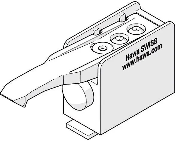 Schienenpuffer HAWA-Junior 80