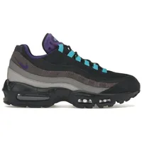 Nike Air Max 95 Black Court Purple Teal Nebula - EU 44 - Schwarz - 44