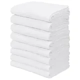 OTTO home Inga Handtuchset 50 x 100 cm weiß 8 St.