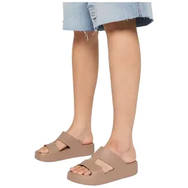 Crocs Getaway Platform H-strap Sandalen Latte 41-42