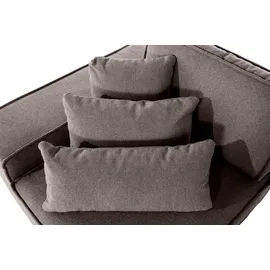 OTTO home Ottomane 100 x 75 x 162 cm Baumwolle/Polyester/Cord Braun