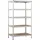 schulte-regalwelt Schwerlastregal Holz 180 x 100 x 60 cm silber