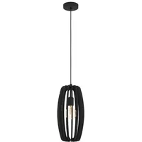 EGLO Bajazzara 1-flg. 26 cm rund Schwarz