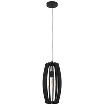 EGLO Bajazzara 1-flg. 26 cm rund Schwarz