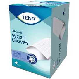 TENA Wash Glove mit Folie, 1050 Stück