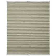 Lichtblick Thermo-Plissee Klemmfix 45 x 130 cm Creme