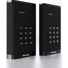 Istorage diskAshur3 1TB Black USB-C + USB-A / 2.5" / external HDD / Military Grade, AES-XTS 256-bit hardware encryption, FIPS PUB 197 / Keypad / Bootable / ...