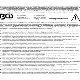 BGS Rohr-Biegezange 4,75 + 6 mm