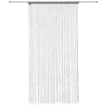 Atmosphera Fadenvorhang, 90 x 200 cm, grau